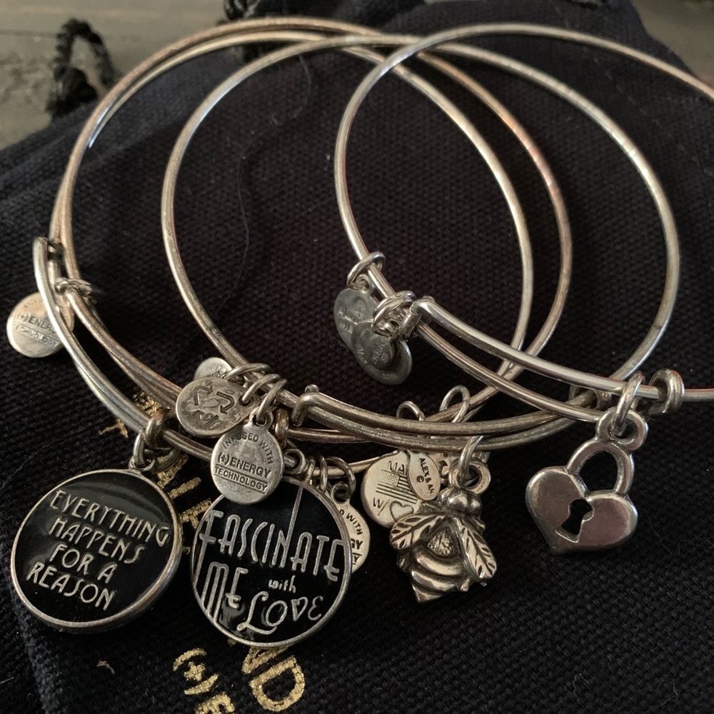 *Lot of four* Alex and Ani Bracelets!